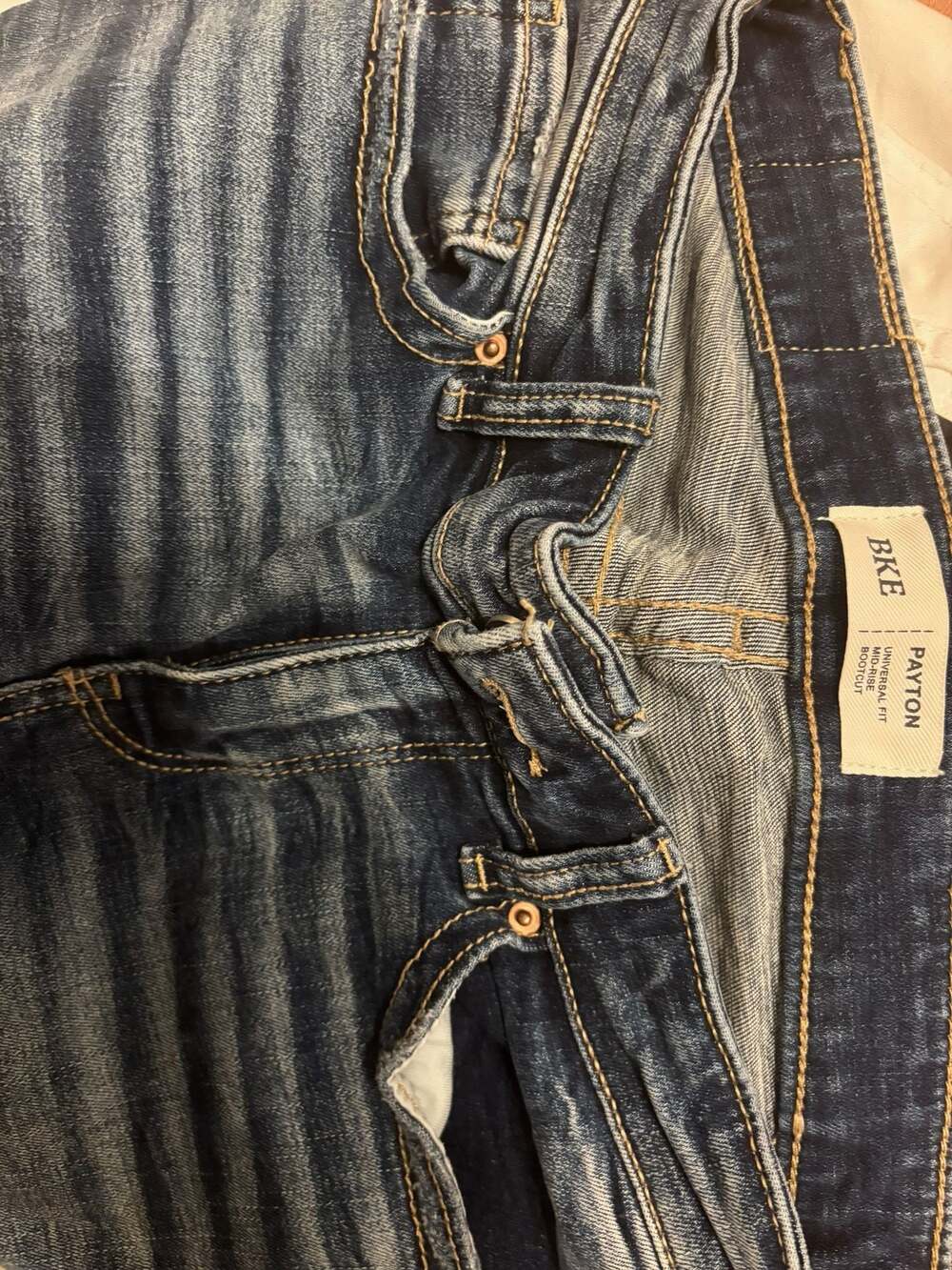 BKE Payton Mid-Rise Bootcut Jeans Size 25x29.5